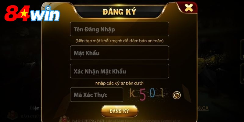 Điều kiện đăng ký 84WIN cơ bản nhất